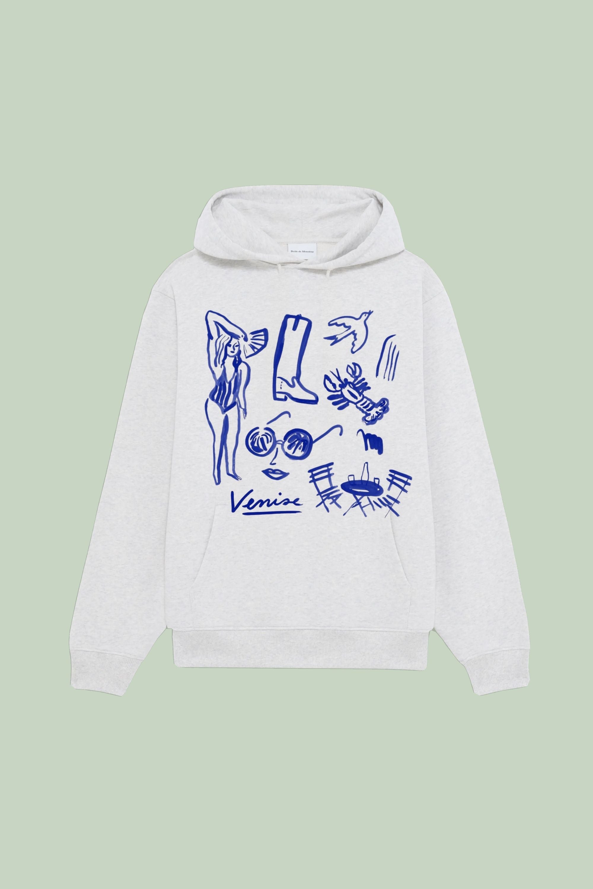 DISEGNY HOODIE VENEZIA TI AMO 35