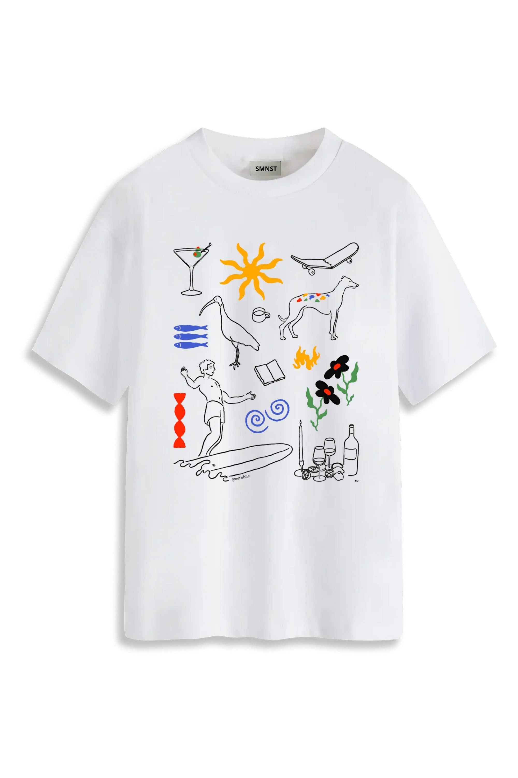 SENZA MARE NON SO STARE t-shirt 41