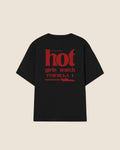 Hypebeast T-shirt black hot girls watch formula 1