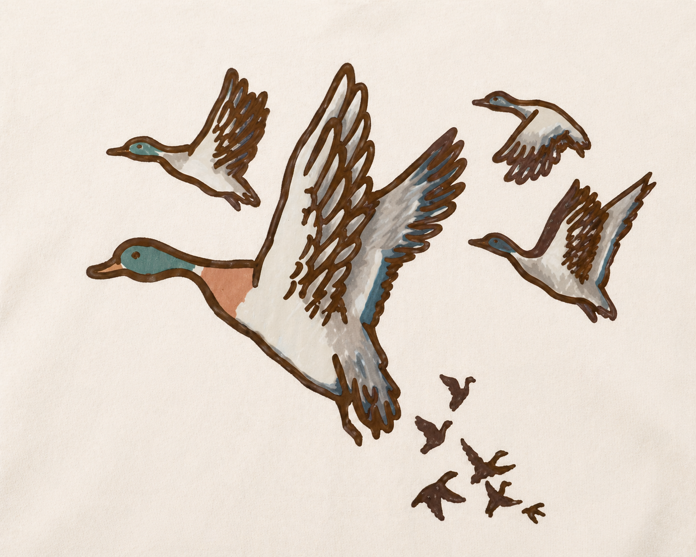 LES AVENTURES PARIS T-shirt bird